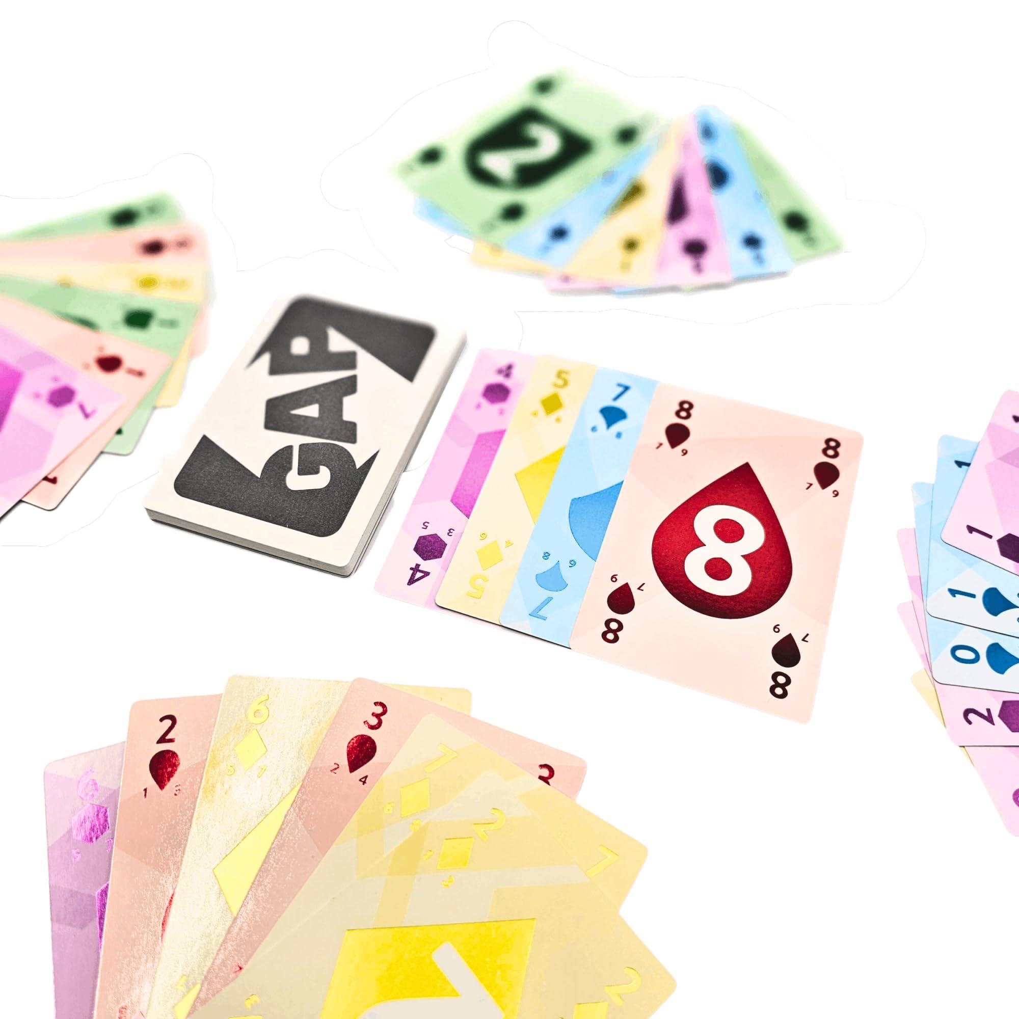 Arcane Wonders Gap Fast-Paced Set Collecting Card Game for 2-6 Players - Suitable for Ages 8 and Up - Perfect for Family Game Nights and Parties