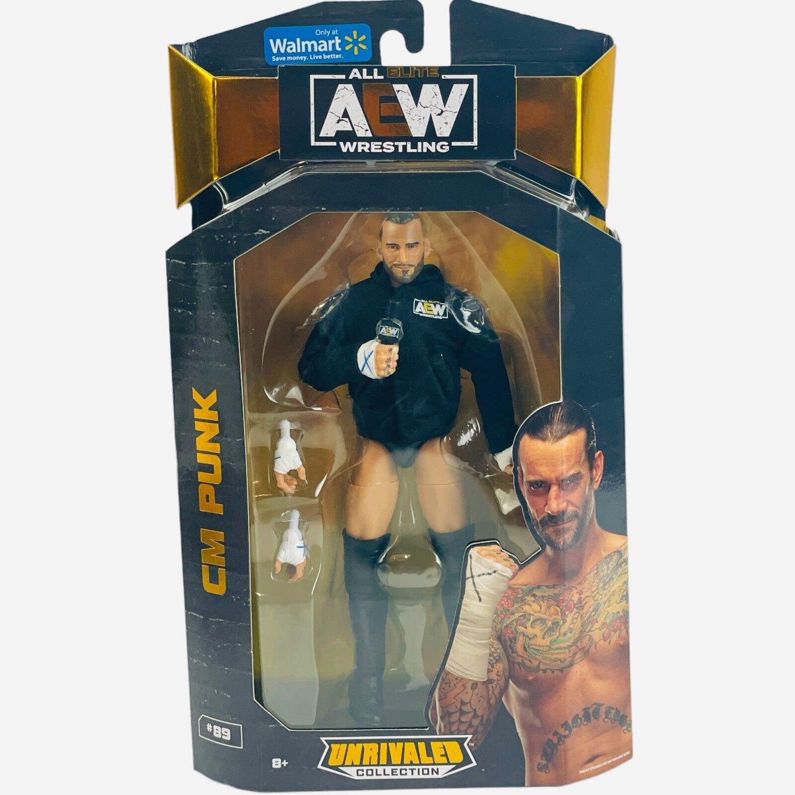 AEW AEW cm Punk Unrivaled Series #89 Action Figure