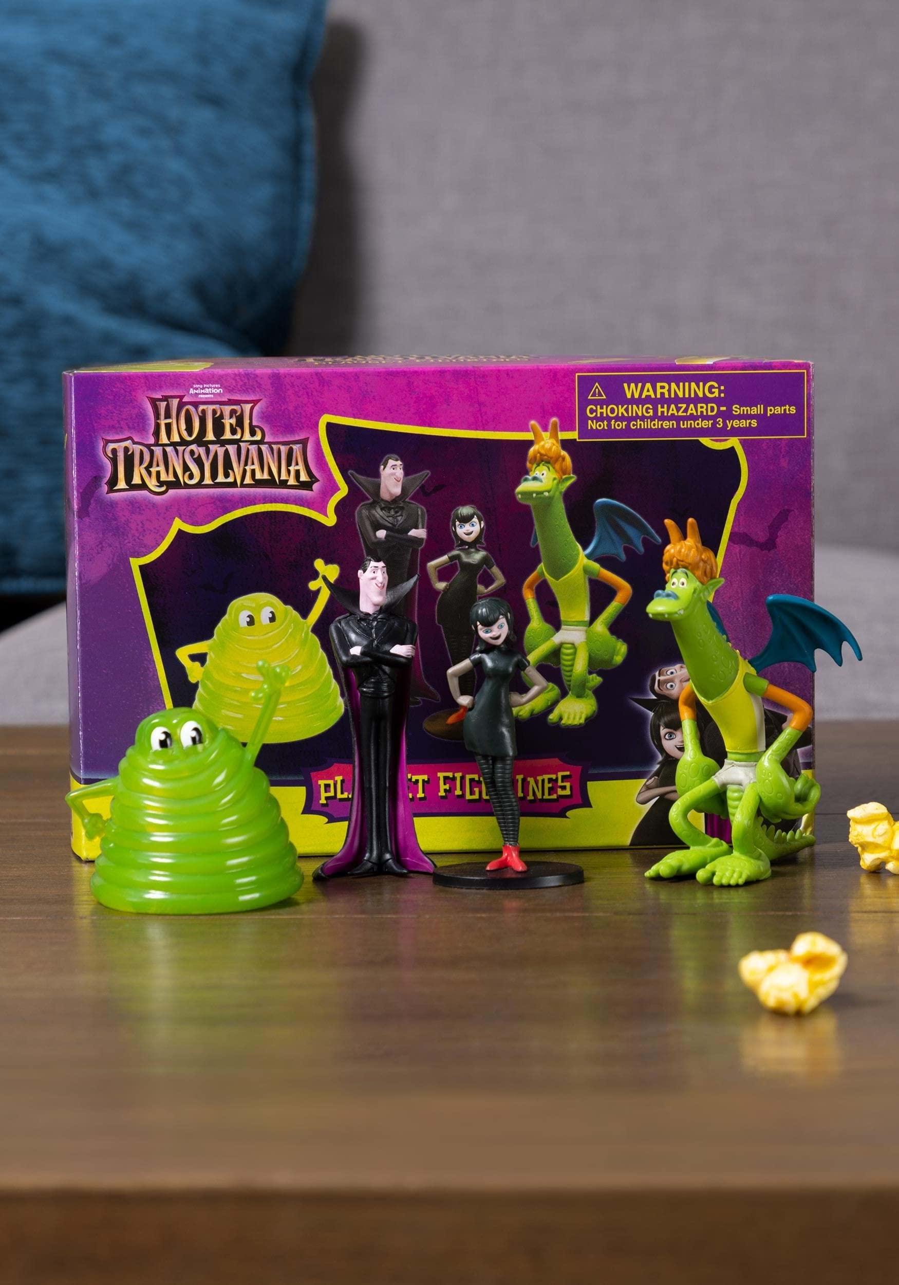 FUN.COM FUN.COM 4 Pack Hotel Transylvania Figurines, Officially Licensed Hotel Transylvania Toys