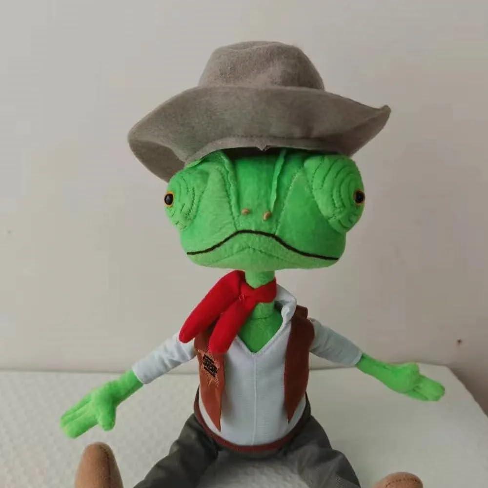 ImoUm ImoUm New Rare Rango Green Lizard 12\" Plush Toy Doll Figure Johnny Depp Paramount