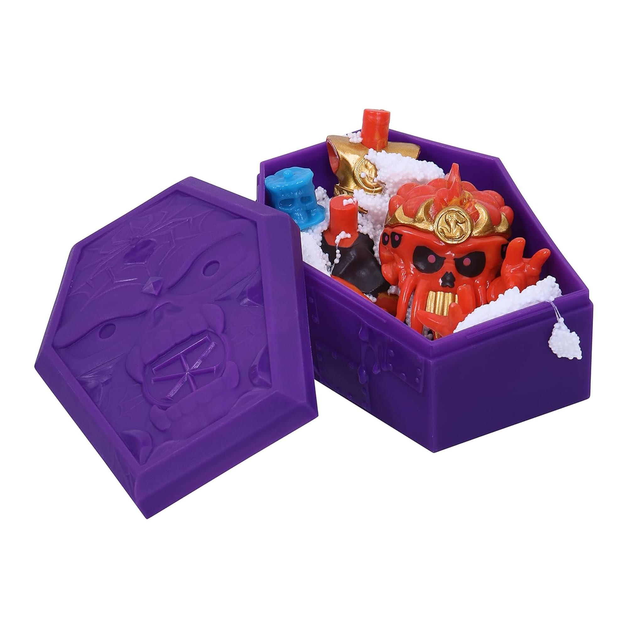 Oonies Treasure X Monster Gold Mini Monsters with Spider Web Ooze