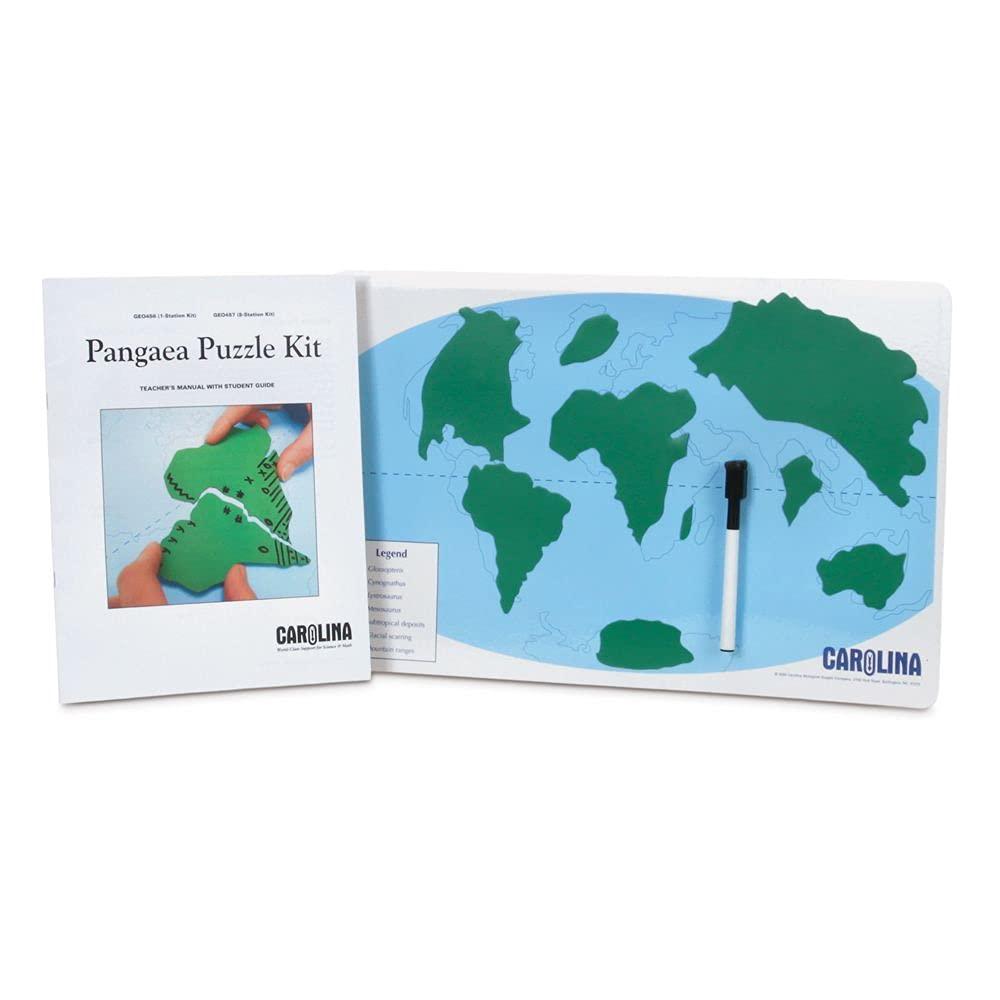 Carolina Biological Supply Company Pangaea Puzzle 1-Station Kit, Great Homeschool Activity
