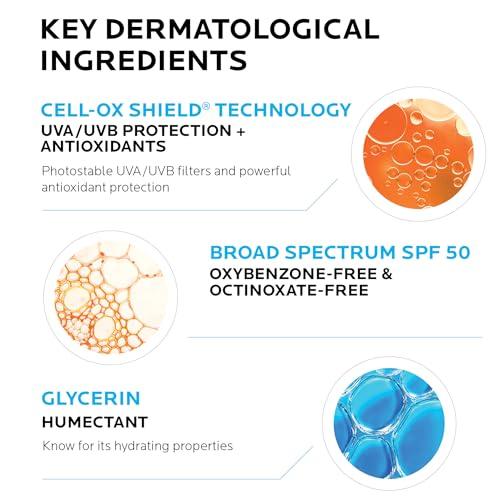 La Roche-Posay La Roche-Posay Anthelios Kids Gentle Lotion Sunscreen SPF 50, Broad Spectrum SPF + Antioxidants, Sunscreen For Kids, Octinoxate & Oxybenzone-Free, Pediatrician Tested, Non Comedogenic, Oil Free