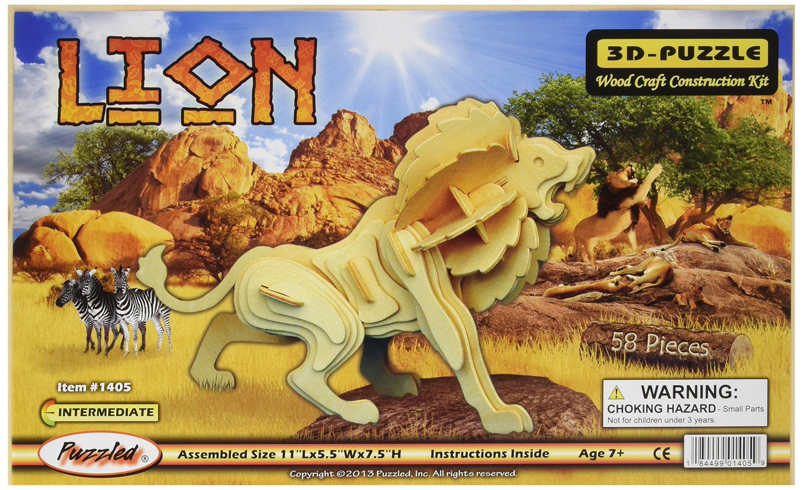 Puzzled 3D Puzzles - Lion
