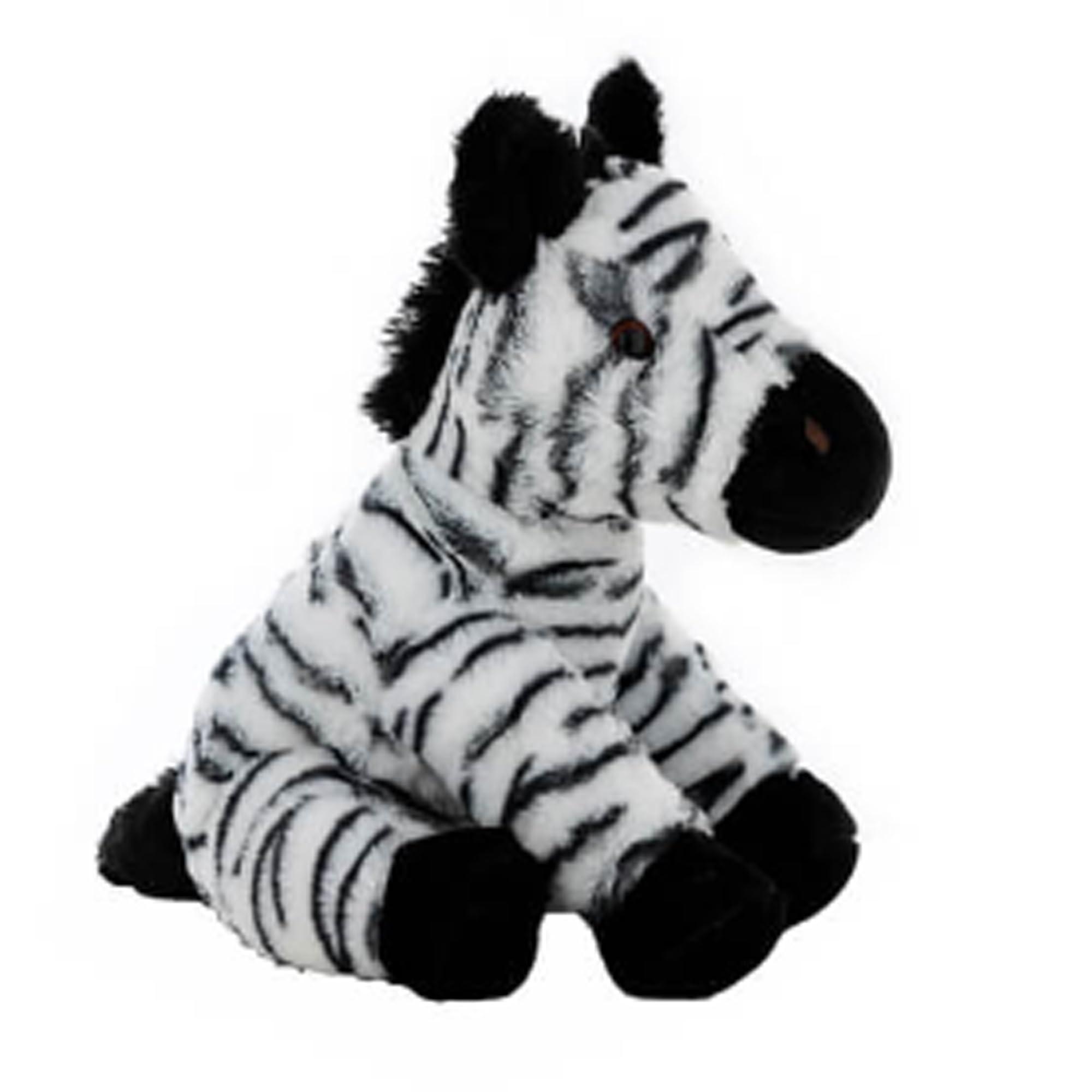 PLUSH TOYS WONDERLAND Ziggy The Zebra Plush Toy - 16-Inch Soft Stuffed Animal - Perfect for Cuddling, Playtime, and Decor - Ideal Gift for Kids Aged 3 and Up