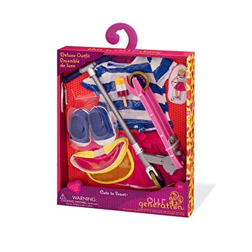 Our generation doll scooter set online