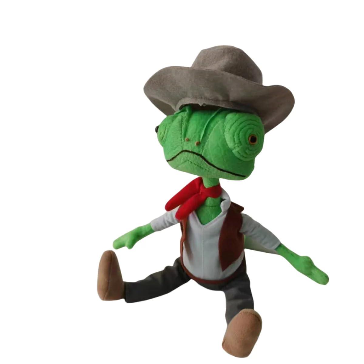 ImoUm ImoUm New Rare Rango Green Lizard 12\" Plush Toy Doll Figure Johnny Depp Paramount