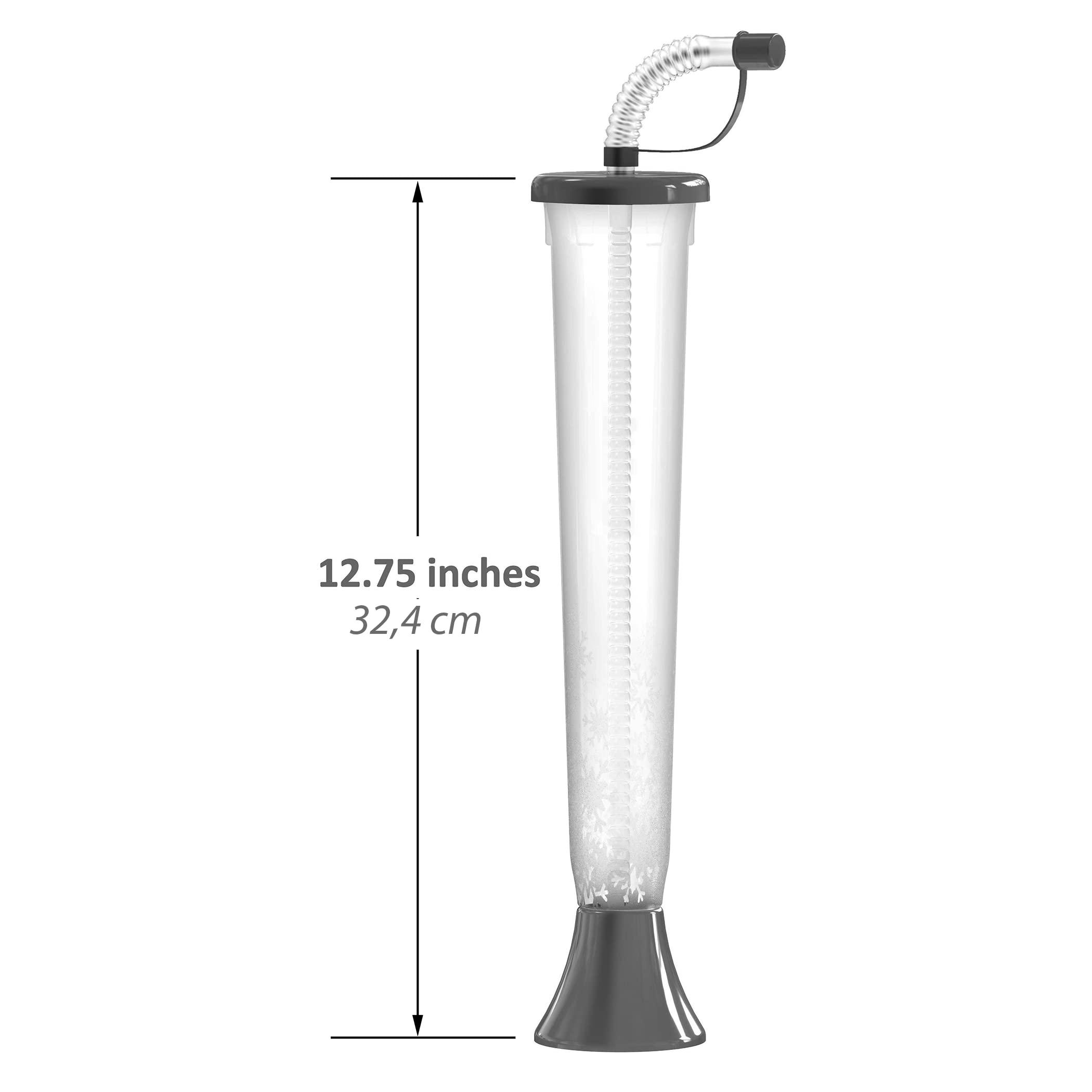 Sweet World USA Sweet World USA (108 Cups Party Yard Cups - 14oz - for Margaritas, Cold Drinks, Frozen Drinks, Kids Parties (Red)