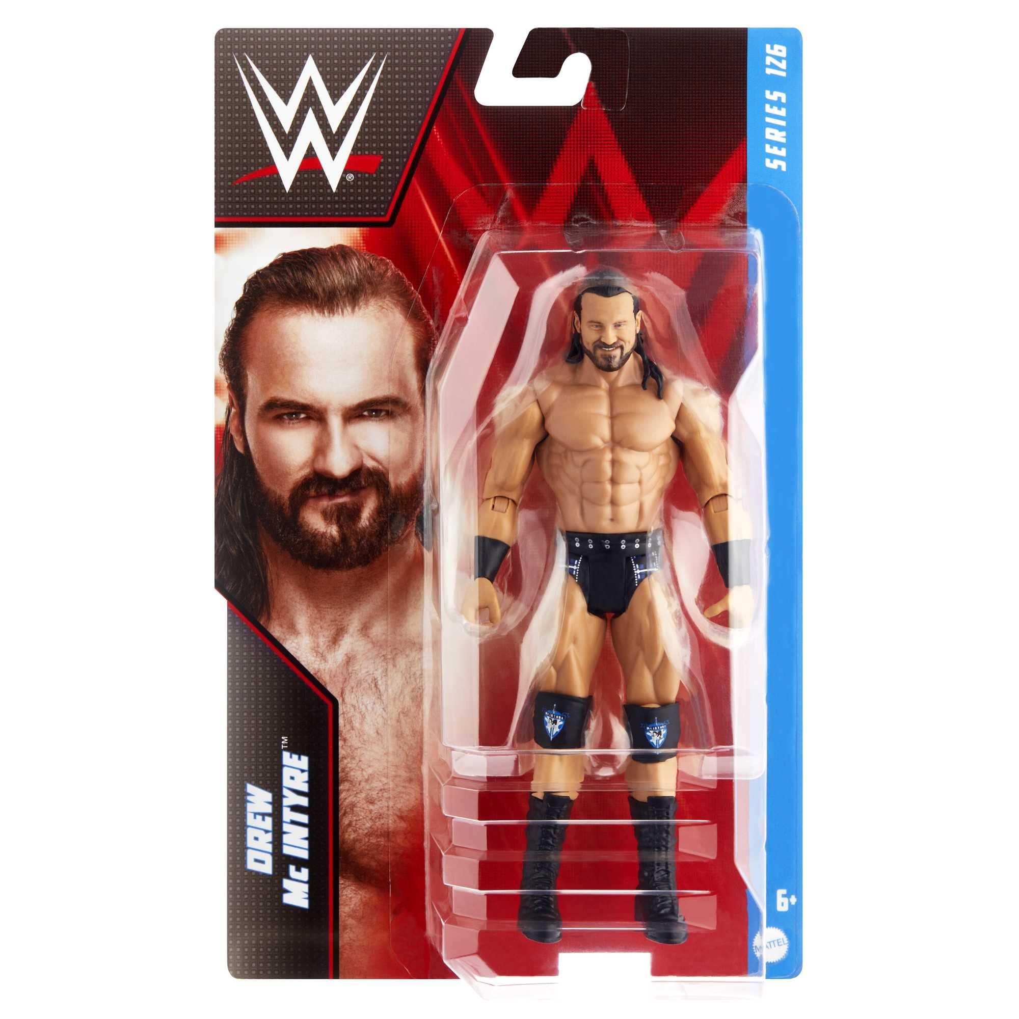 WWE Mattel Basic Drew Mcintyre Action Figure, Posable 6-inch Collectible for Ages 6 Years Old & Up