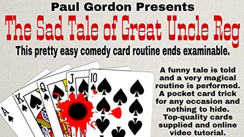 MJM MJM The Sad Tale of Great Uncle Reg by Paul Gordon (Gimmick and Online Instructions) - Trick