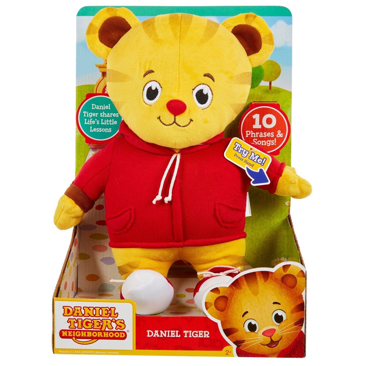 Jakks Pacific Jakks Pacific Daniel Tiger\'s Neighborhood Talking Plush Soft & Cuddly Stuffed Toy, Features Phrases & Songs!