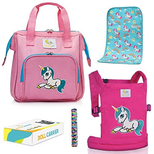Pink unicorn diaper bag sale
