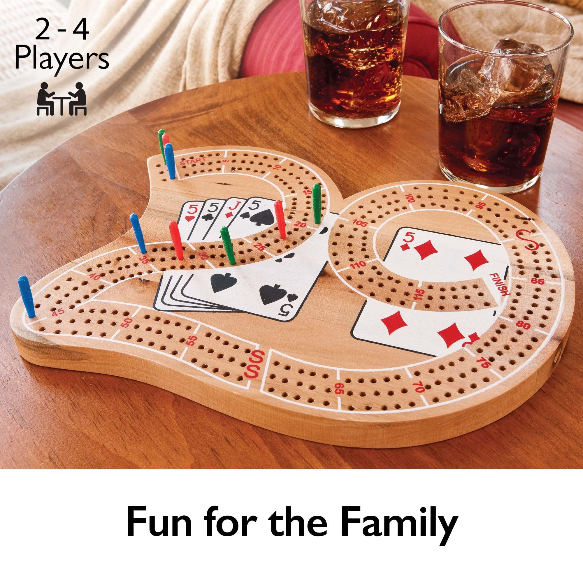 Mainstreet Classics by GLD Products Mainstreet Classics Wooden "29" Cribbage Board Game Set