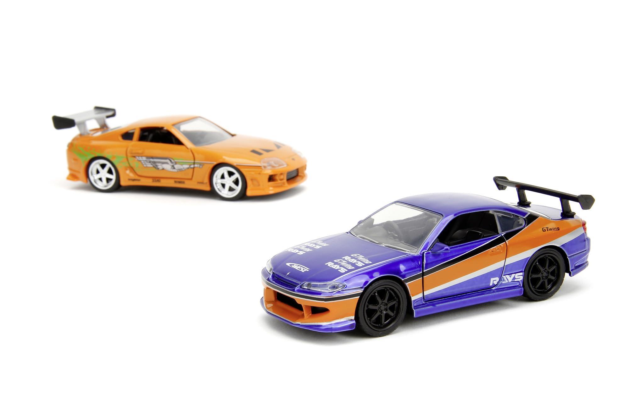 Jada Toys Jada Toys Fast & Furious Twin Pack 1:32 Wave 3/2 Toy Car Model Car Playset