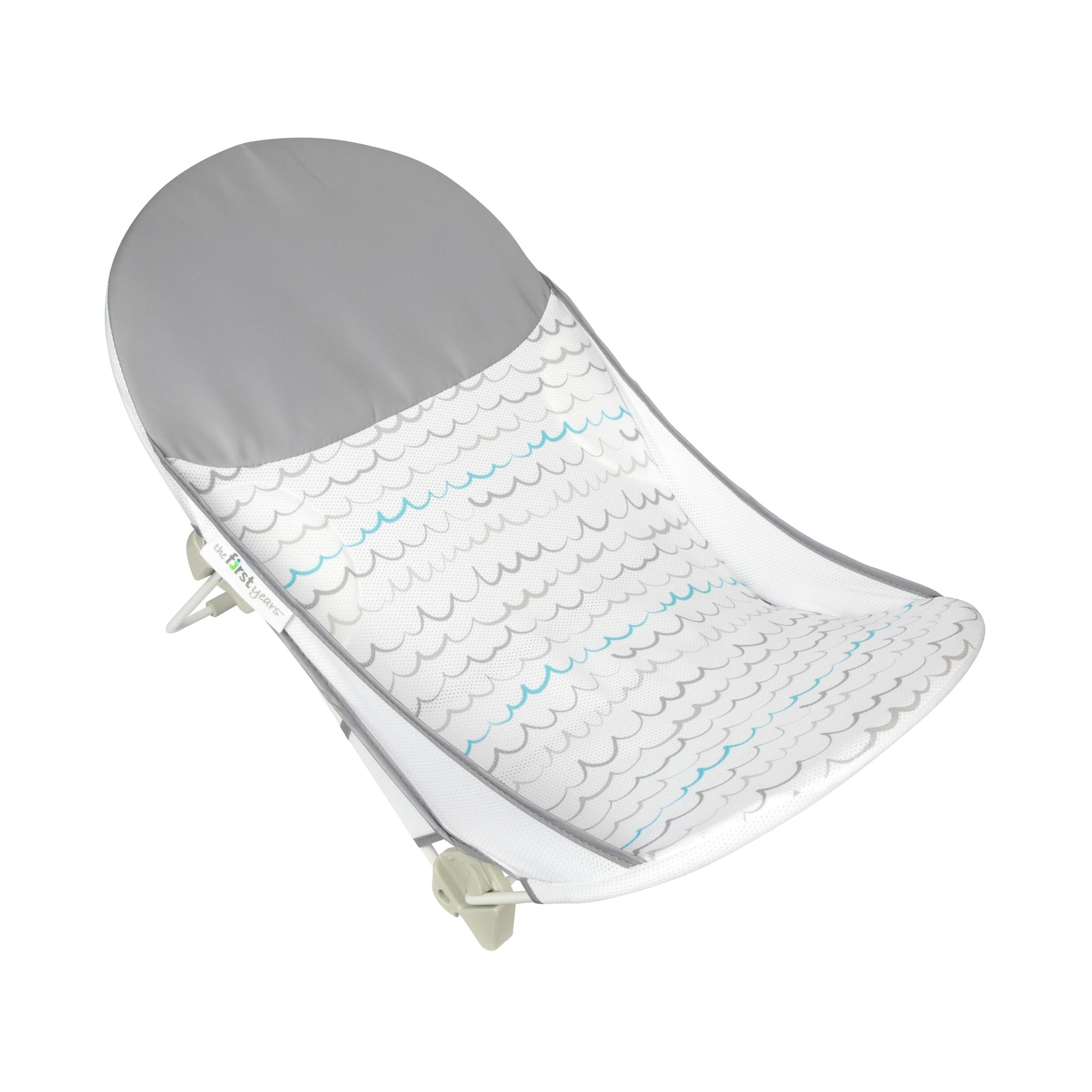 The First Years The First Years Sure Comfort Folding Baby Bather - Baby to Toddler Bath Tub - No-Slip Seat - for Sink or Tub Use