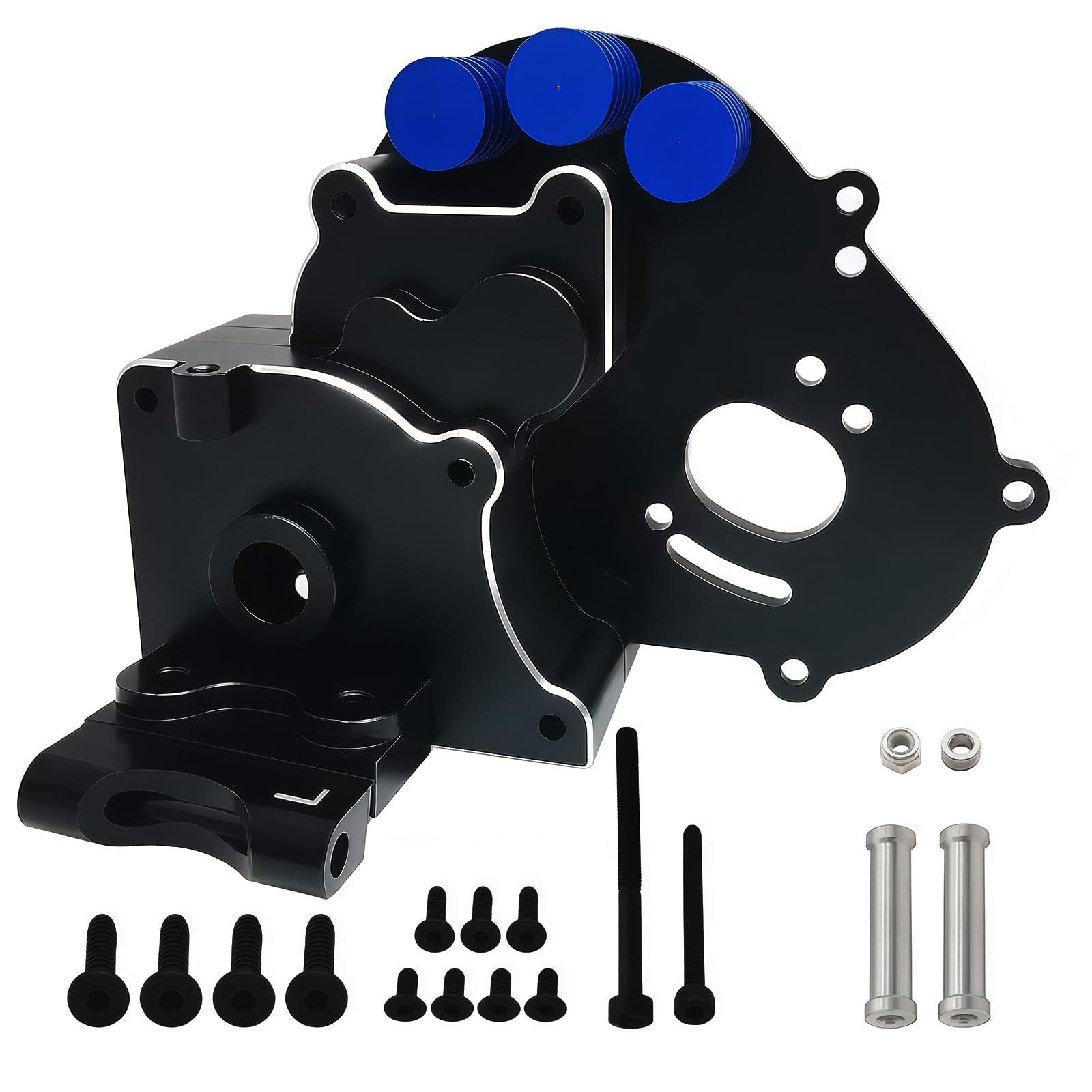 XZSNLYZ Upgrade Aluminum Transmission Case Gearbox Sets Fit for 1/10 Traxxas 2WD Slash/VXL, Stampede/VXL, Rustler/VXL, Bandit/VXL RC Car, ETC. Replace #3691/A