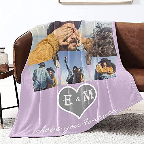 Dr.TOUGH Dr.TOUGH in Loving Memory Photo Blanket Personalized Blankets with Pictures and Name Customized Memorial Blanket Custom Blanket (30 x 40)