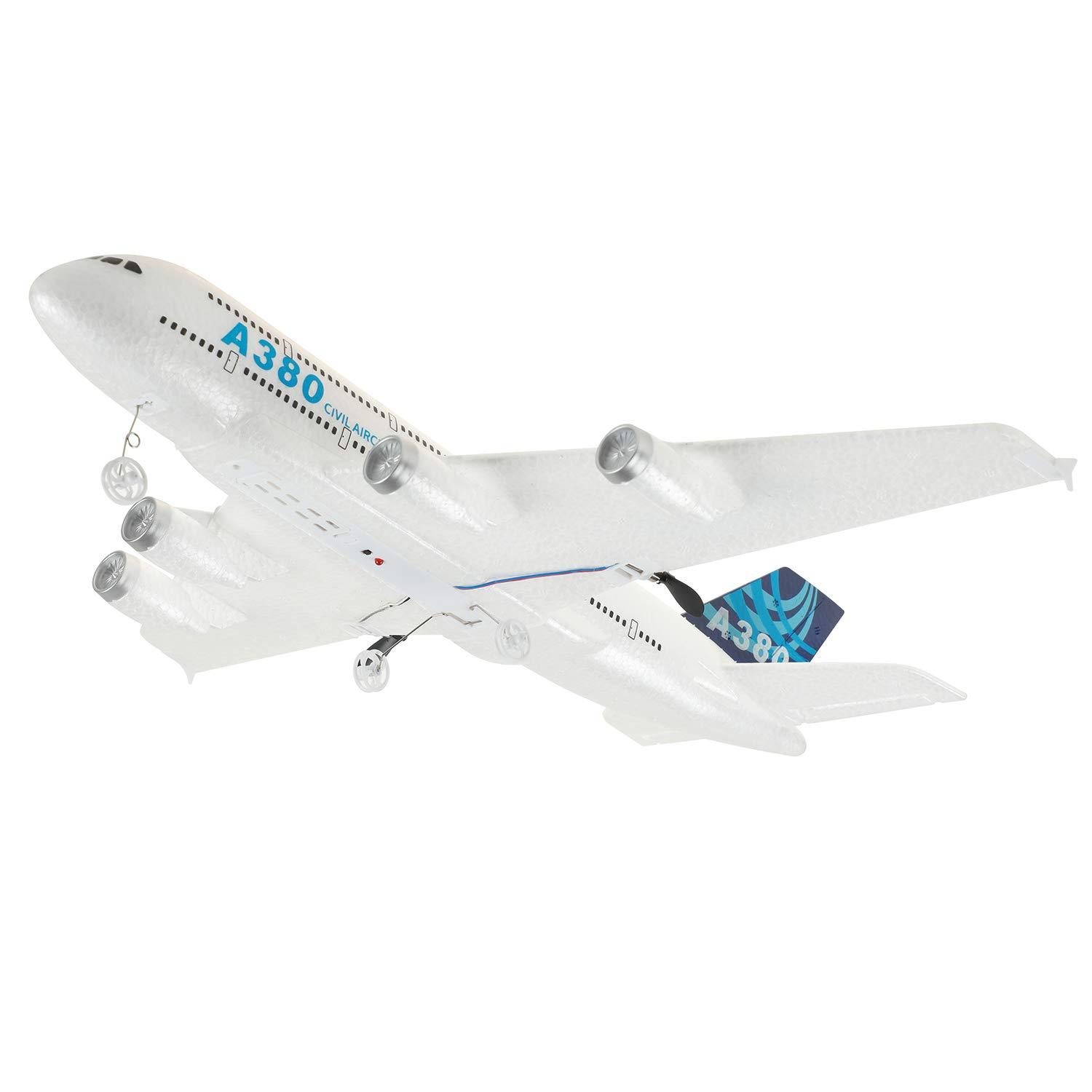iHobby RC Remote Control Airplane - RC Plane Ready to Fly, 2.4Ghz 2 Channel RC Aircraft Built in 3-Axis Gyroscope, Durable EPP Styrofoam Remote Control Plane for Kids Boys Girls Beginner