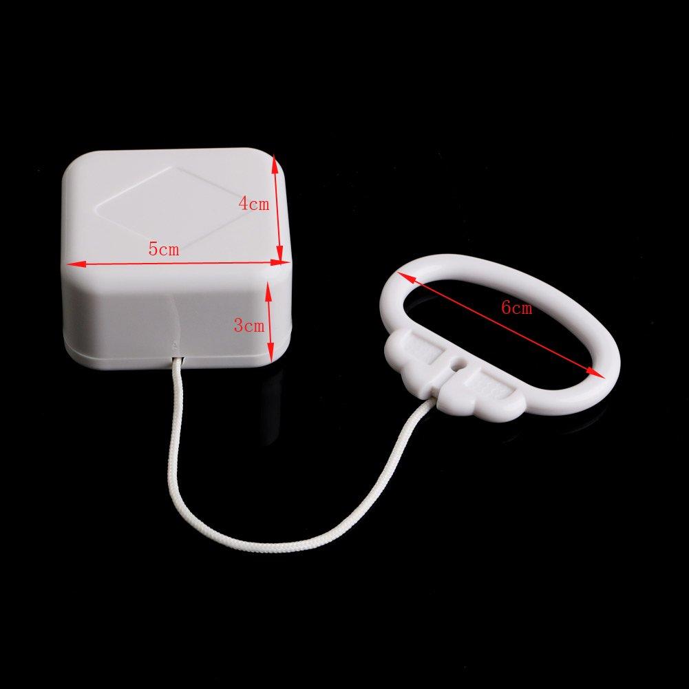ZEPFJHE 3.15x3.15x1.26in Baby Bed String Cord Music Box Baby Bed Decoration with Nice Songs Interactive Toy Infant