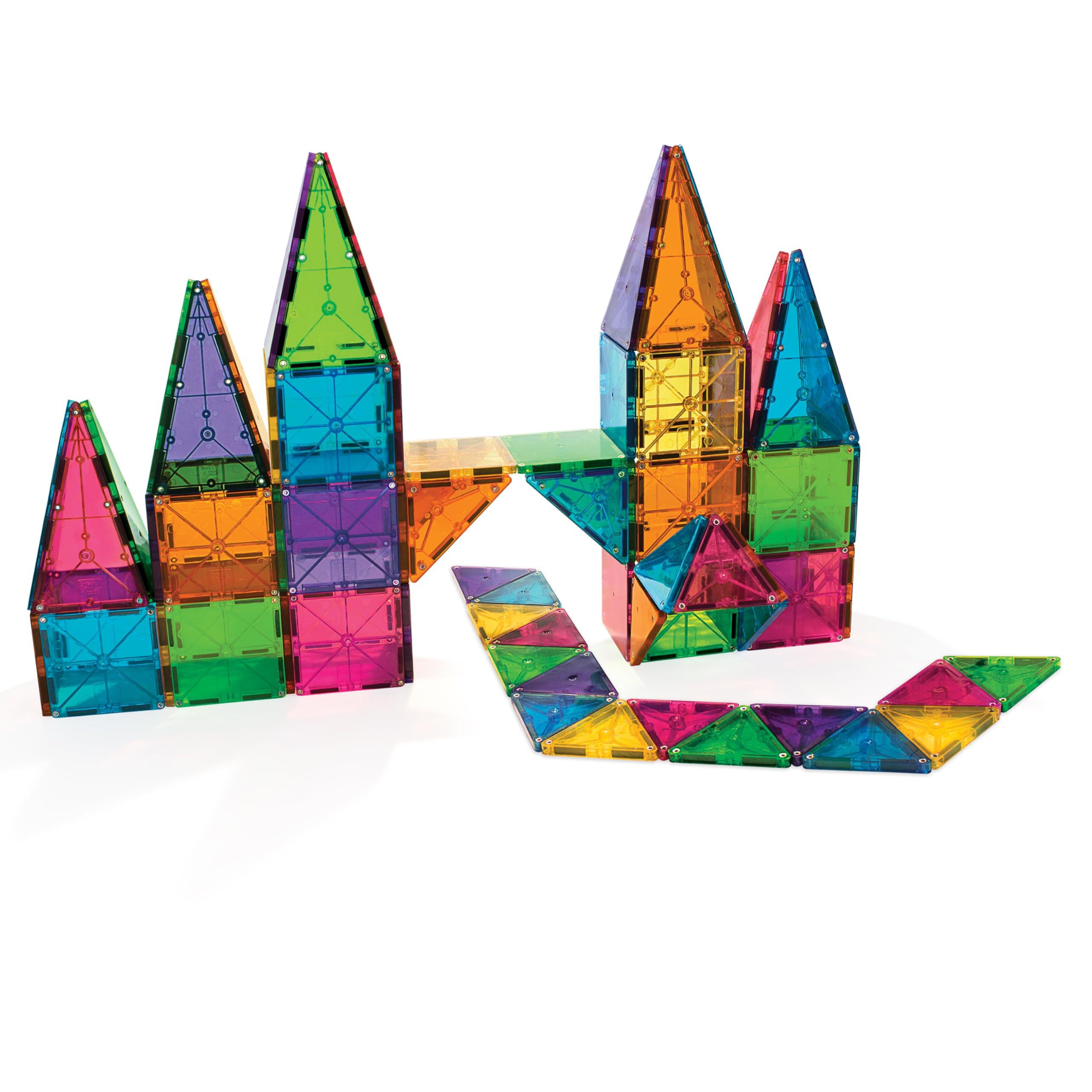 Magna Tiles MAGNA-TILES Classic 100-Piece Magnetic Construction Set, The ORIGINAL Magnetic Building Brand