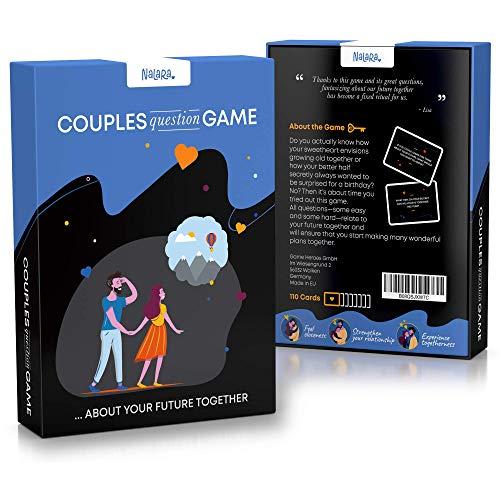 Nalara Nalara Couples Question Game ...About Your Future Together Couples Games Card Games for Couples Conversation Cards with Questions for Future Couples Card Games for Loving Rituals
