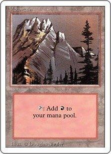 Magic The Gathering Magic: the Gathering - Mountain - Revised Edition