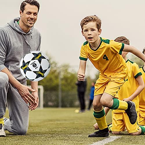 Dakapal Dakapal Kids Soccer Ball Size 3, Premium TPU Soccer Ball for Kids Toddlers Age 3-8 Creative Funny Indoor Outdoor Sport Balls Games Toys(deflated)