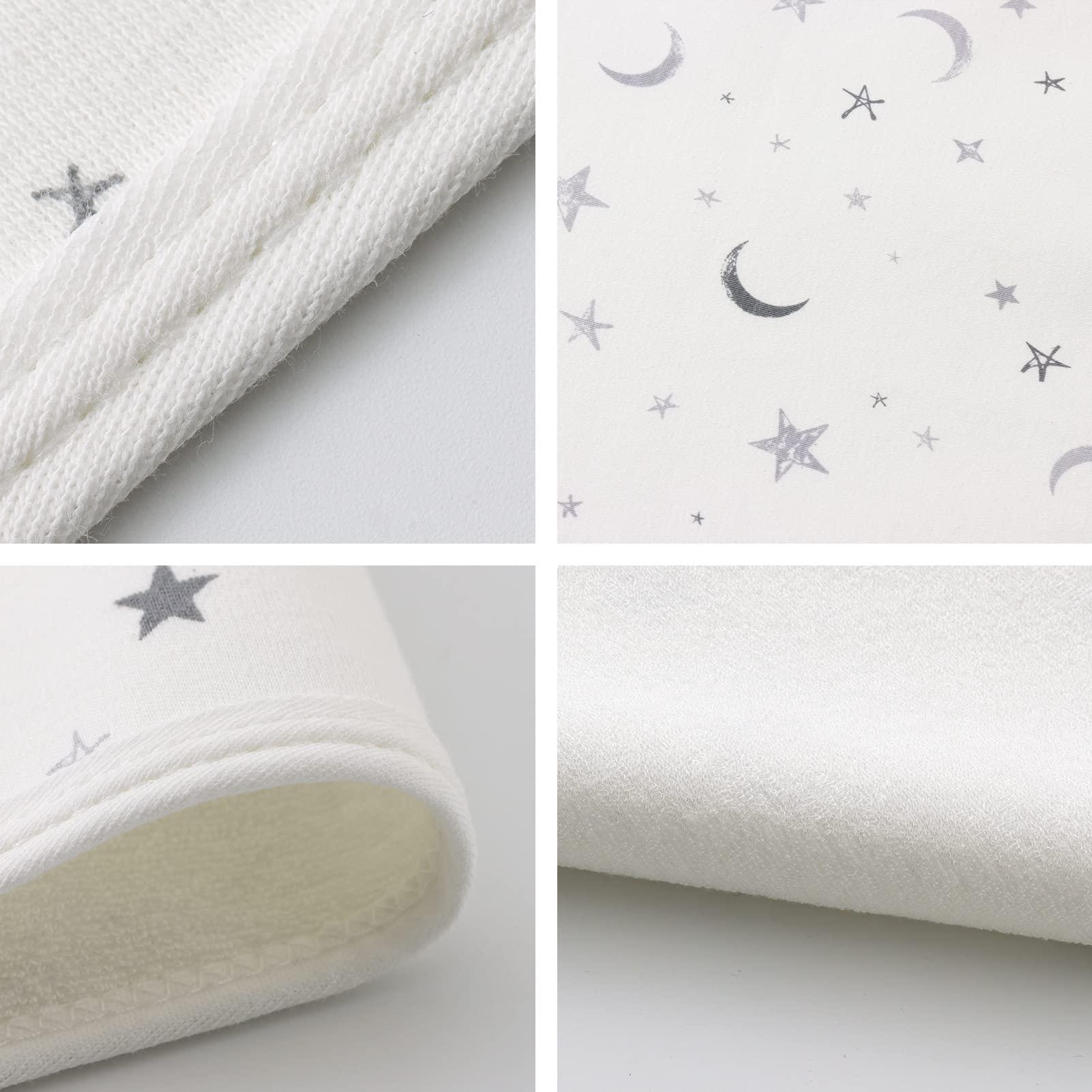 YIVEKO YIVEKO Baby Waterproof Bed Pad Washable Mattress Pad Reusable Underpads Bed-White Star
