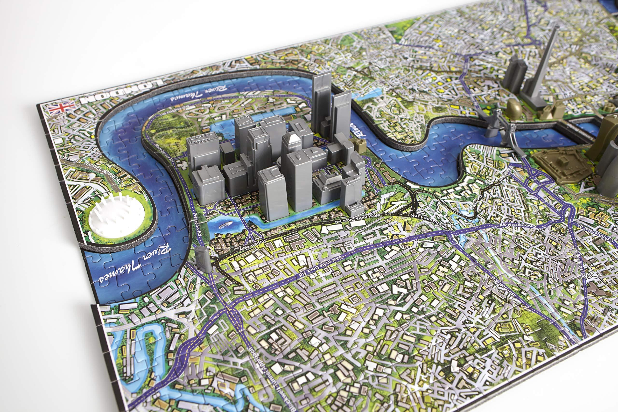 4D Cityscape 4D Cityscape London England Puzzle
