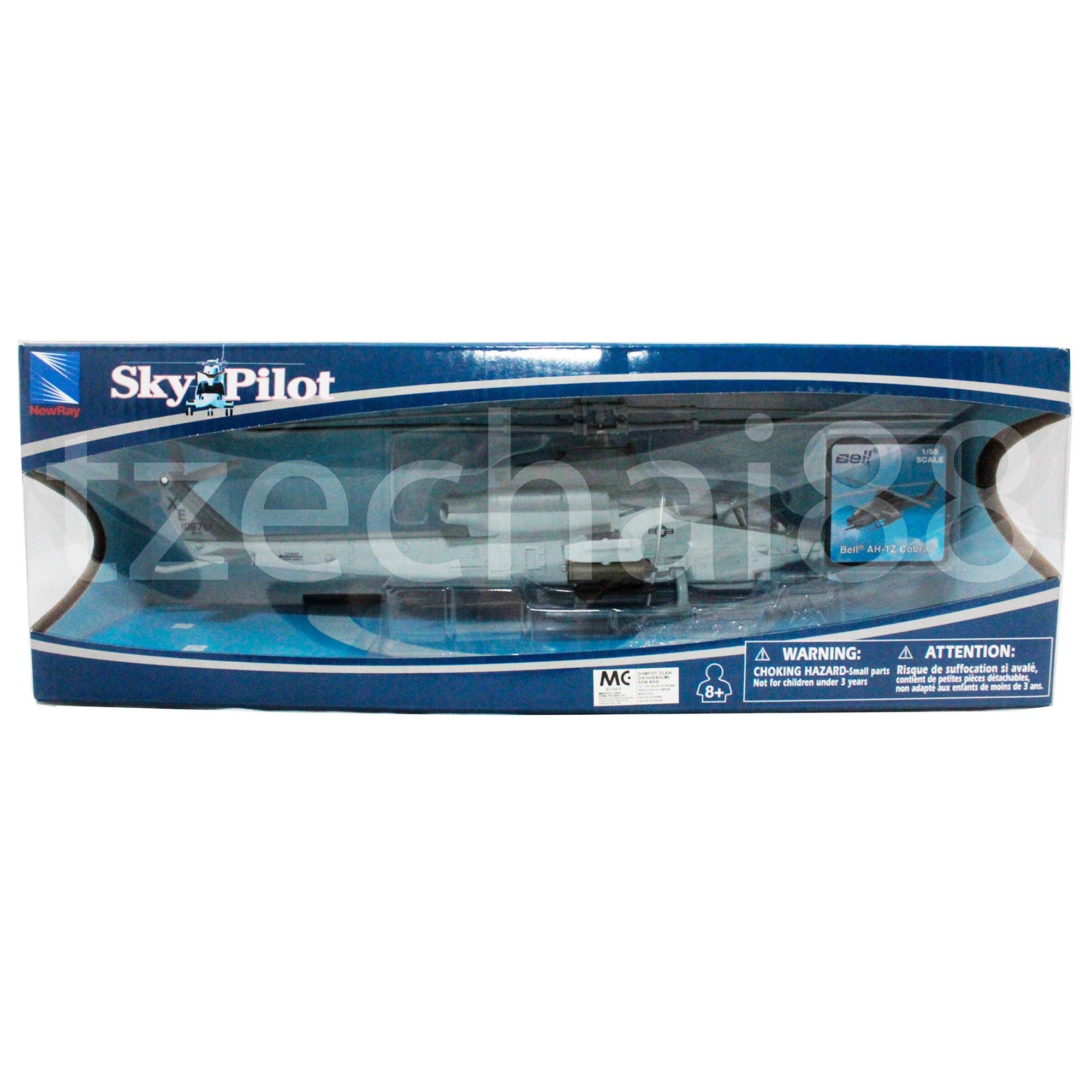 New-Ray New-Ray Bell AH-1Z Viper (Zulu Cobra) 1/55 Scale Diecast Metal Helicopter