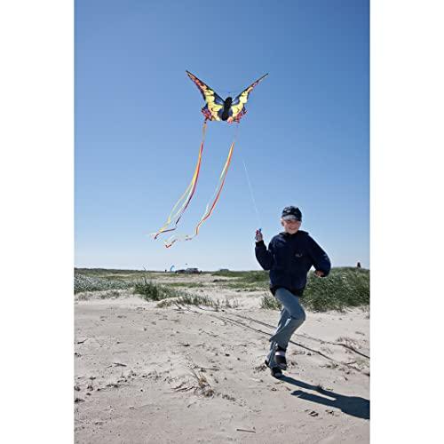 HQ HQ Kites Swallowtail R Butterfly Kite, 20 Inch Single Line Kite with Tail