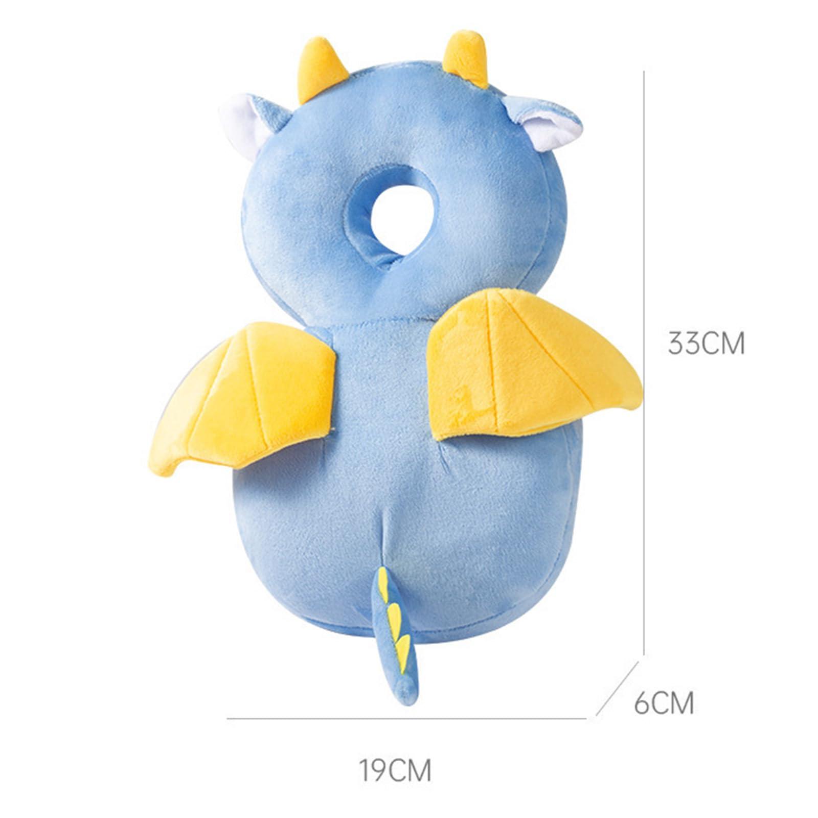 LOVOERNO Baby Walker Head Protector Toddler Adjustable Baby Head Protection Backpack Wear Safety Pad (Angel)