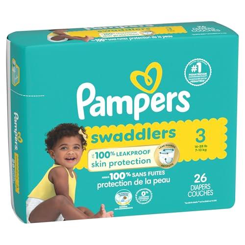 Pampers Pampers Baby Diapers - Swaddlers - Size 3, 26 Count, Ultra Absorbent Disposable Infant Diaper