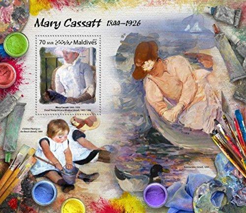 Maldives Post Maldives - 2017 Artist Mary Cassatt - Stamp Souvenir Sheet - MLD17308b