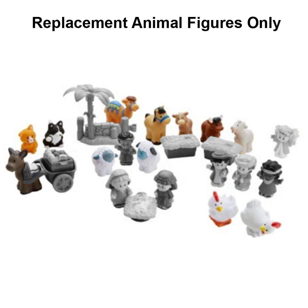 Fisher-Price Fisher-Price Replacement Parts Little People Nativity Advent Calendar Playset - FPT07 ~ Replacement Figures