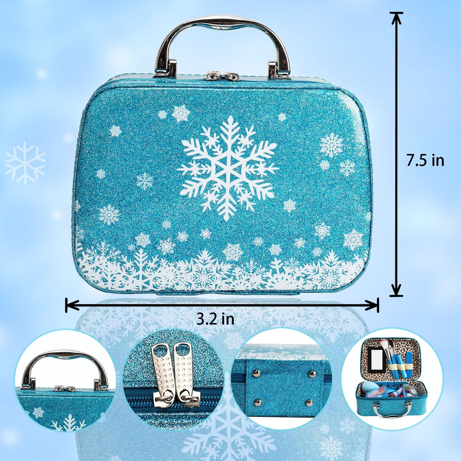 jooful Kids Makeup Kit for Girl Toys 28pcs Real Washable Girls Makeup Toys for Kids, Toddler Girls Pretend Play Children Make Up Set Birthday Gift Toys for Little Girl 3 4 5 6 7 8 9 10 Year Old