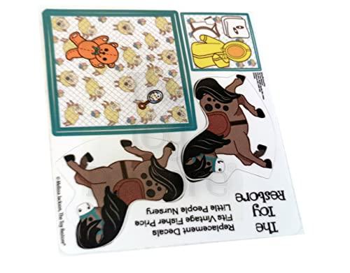 The Toy Restore The Toy Restore Replacement Stickers Fits Fisher Price Little People Nursery House