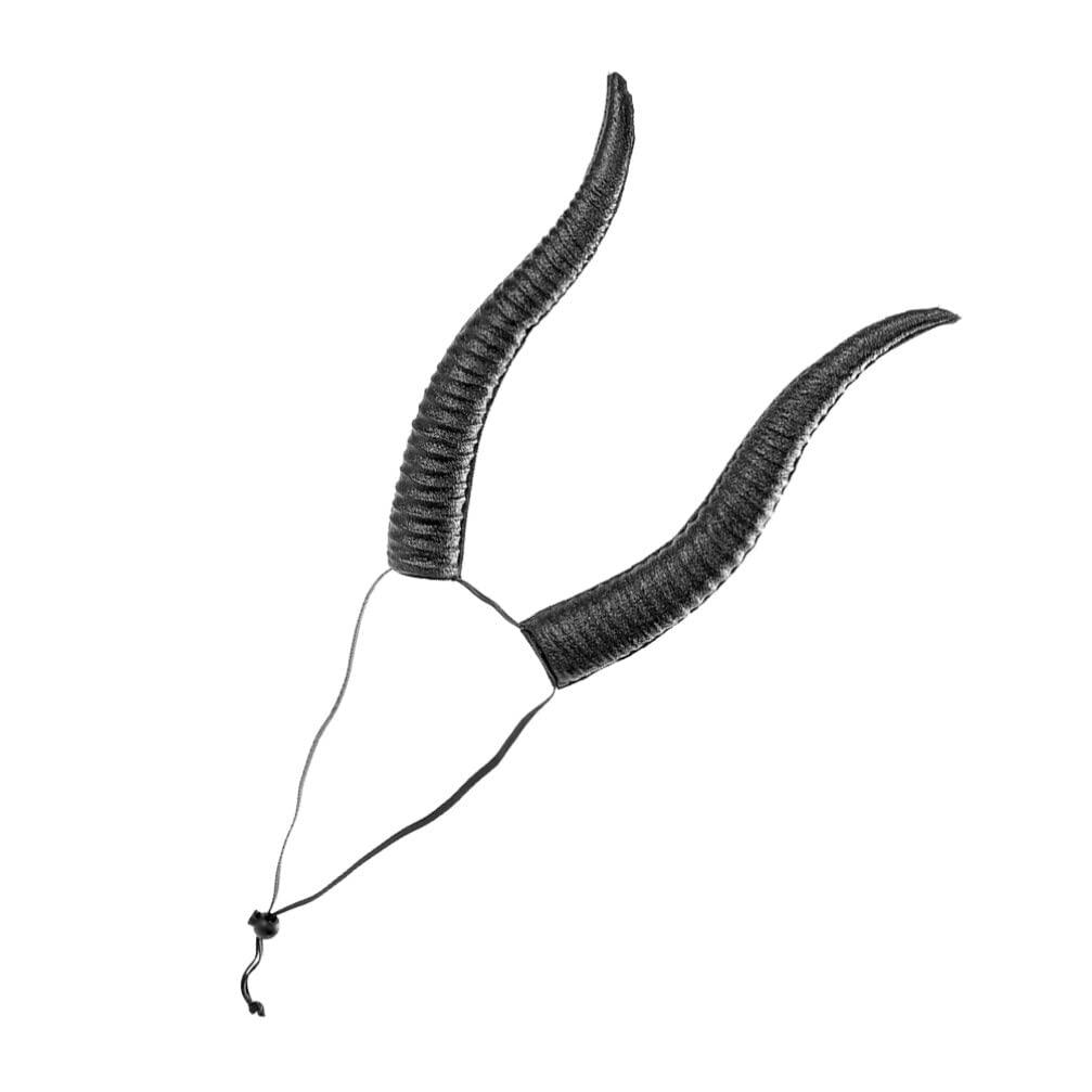 STOBOK STOBOK Unicorn Horn Headband Antelope Horns Cosplay Sheep Horn Headpiece Fancy Horns Hair Jewelry Goat Horns Headband Devil Horn Halloween Horns Headband Adult For Women Child Accessories