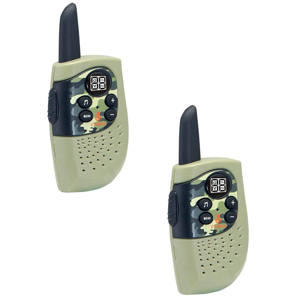 Cobra Cobra HE130G Kids' Walkie Talkies Two-Way Radios Toy for Kids, Hero Series (Green, Pair)
