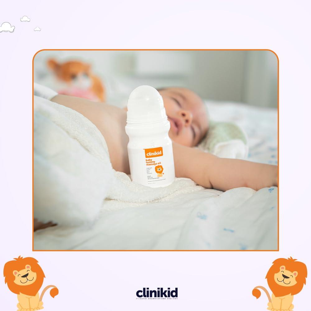 Clinikid Clinikid Calming Baby Massage Oil, Soothing and Calming Baby Lotion, Helps Relaxation for Newborn, 2.02 Fl Oz (2)