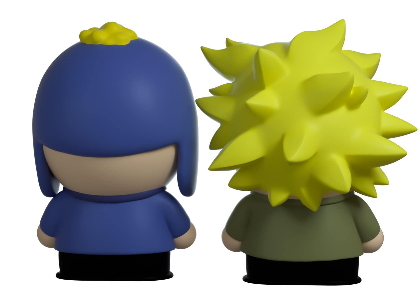 You Tooz You Tooz South Park Tweek and Craig Vinyl Figure Set, 3.4\'\' Highly Detailed Official South Park Action Figures Set from The Popular Animated TV Show - Youtooz South Park Collection, Blue, Yellow
