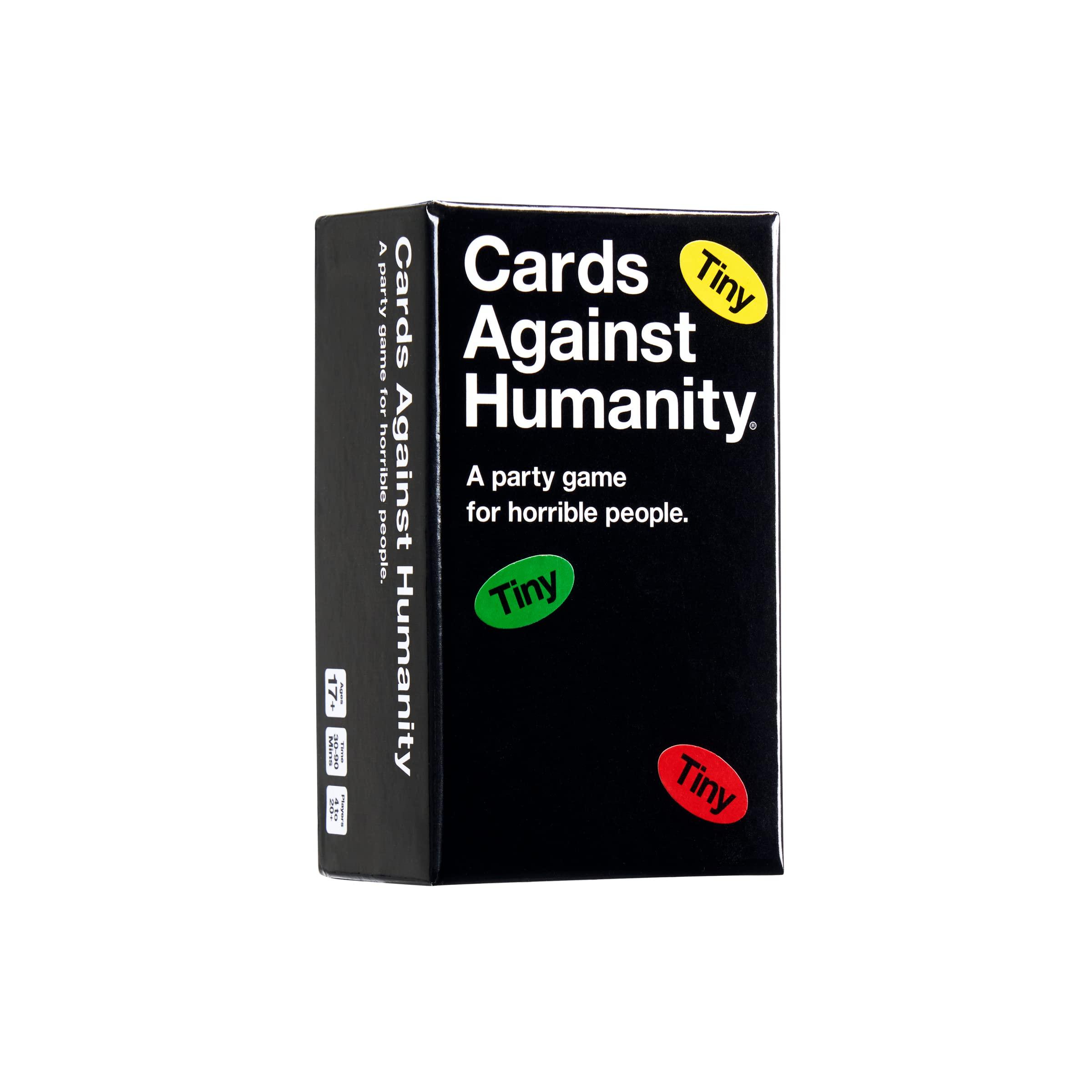 Cards Against Humanity Cards Against Humanity: Tiny Edition Miniature Main Game with 600 Ridiculously Tiny Cards