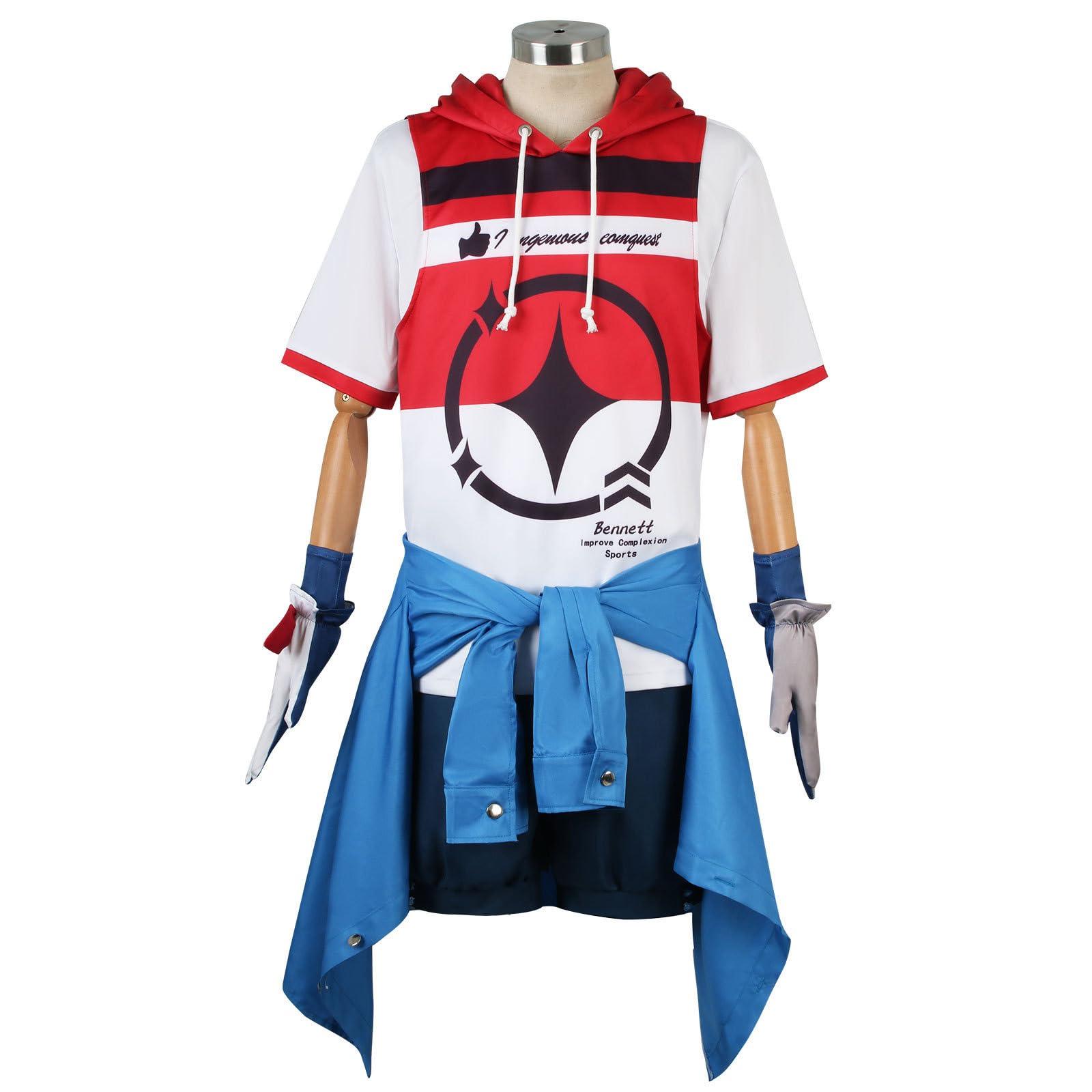 Weixu Weixu Bennett Cosplay Costume Bennett Uniform Game Suit Halloween Carnival Party Outfit M