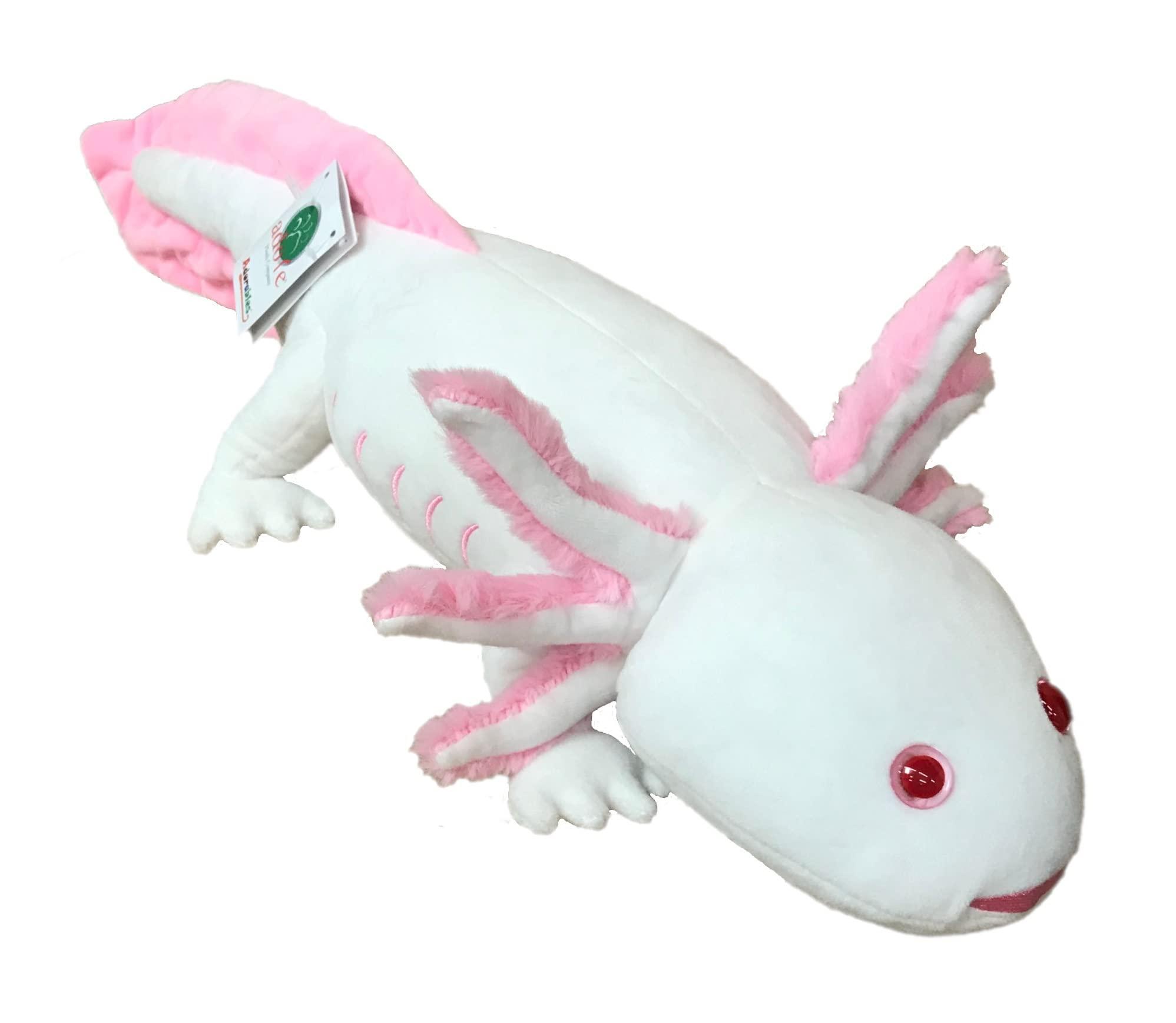 Adore Plush Company Adore 21\" Frills The Albino Axolotl Stuffed Animal Plush Toy