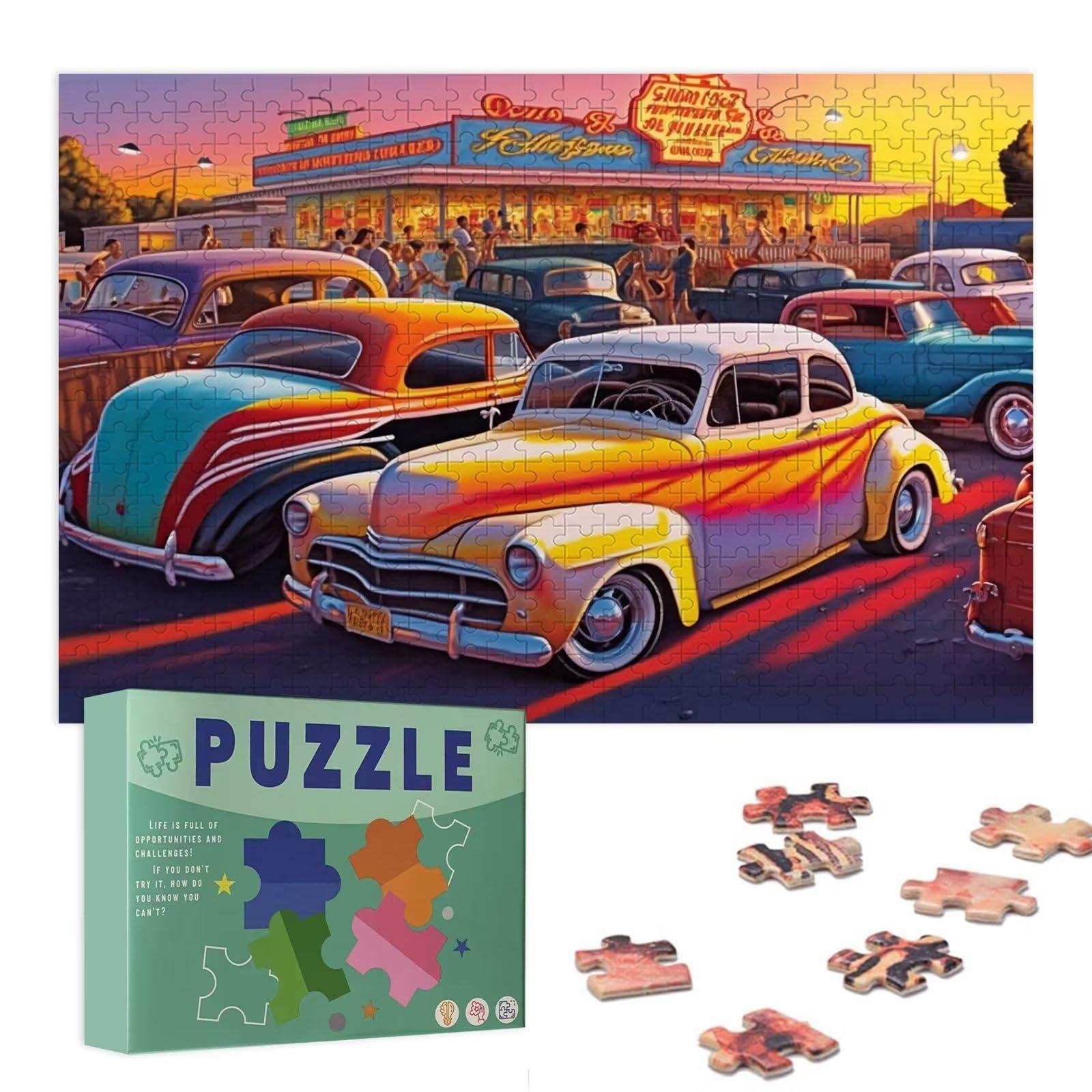 RMSGOZO 1000 Piece Wooden Puzzles - Vintage Lotus Buddha - Jigsaw Puzzles for Adults Kids, Each Piece Is Unique, Perfect Family Leisure Toys & Gifts - Puzzles Entertainment Collectibles