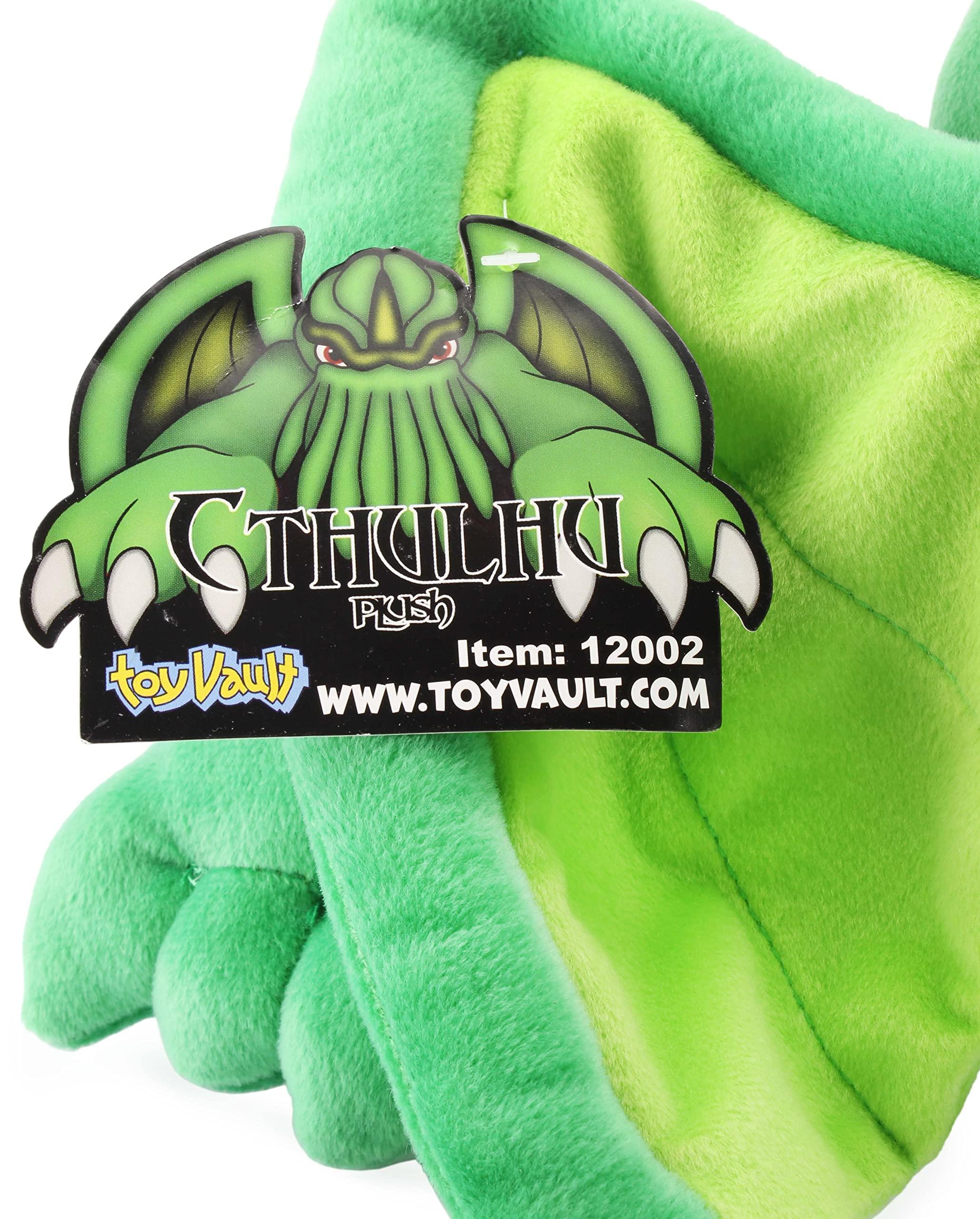 Toy Vault Toy Vault Cthulhu Plush, 16-Inch; Stuffed Horror Monster Toy, Large Size