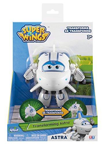 Super Wings Super Wings - Transforming Astra Toy Figure | Spaceship | Bot | 5” Scale