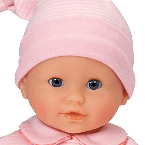 Corolle Corolle Bb Calin Charming Pastel Baby Doll - 12\" Soft Body Doll with Pink Outfit, Sleeping Eyes Open and Close, Vanilla-Scented, for Kids Ages 18 Months and up