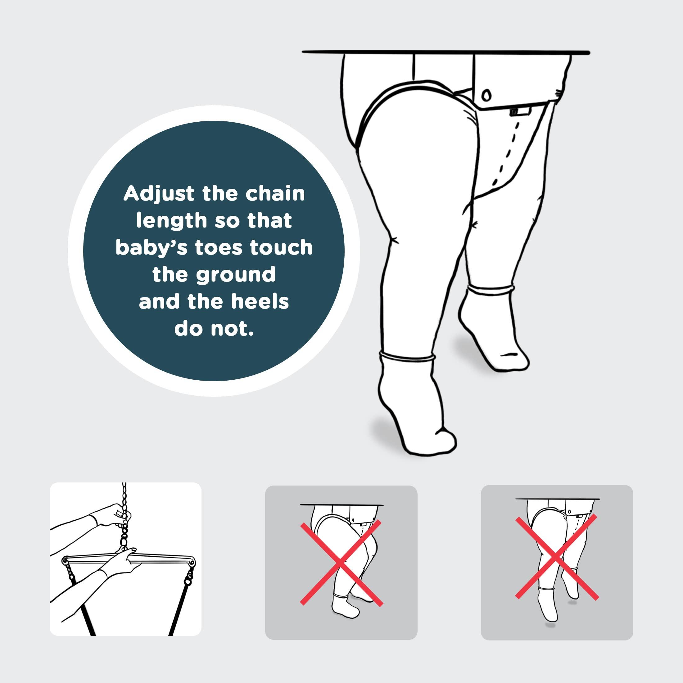 Jolly Jumper Jolly Jumper *Elite* Safari Print Saddle - The Original Jolly Jumper with Stand. Trusted by Parents to Provide Fun for Babies and to Create Cherished Memories for Families for Over 75 Years.