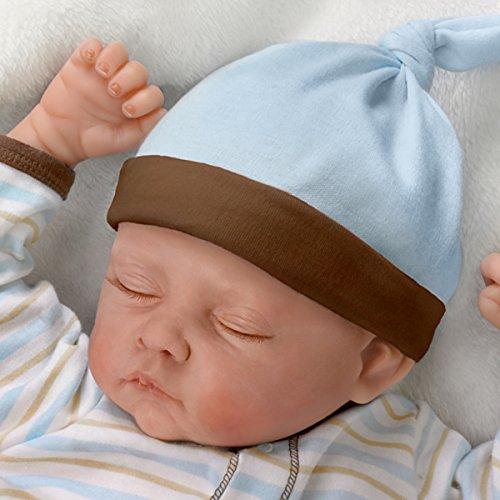 The Ashton-Drake Galleries The Ashton-Drake Galleries Sweet Dreams, Danny Weighted Lifelike Baby Boy Doll
